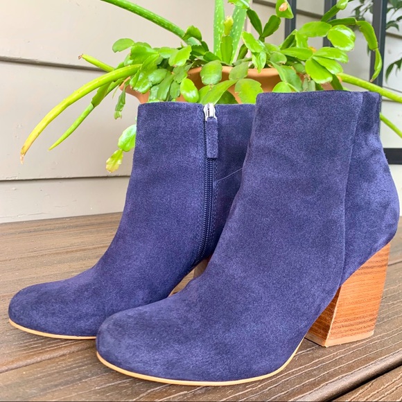 Suede Leather Booties